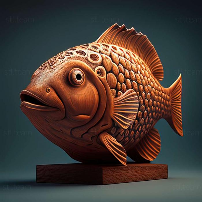 3D model Bobacella corvina (STL)